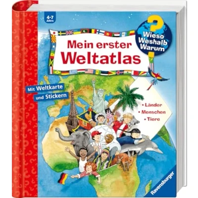 Afbeelding van Mein erster Weltatlas. Wieso Weshalb Warum Sonderband