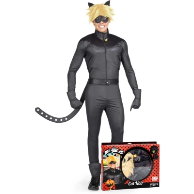 Afbeelding van Kostuums voor Volwassenen My Other Me Cat Noir (7 Onderdelen) Maat XS