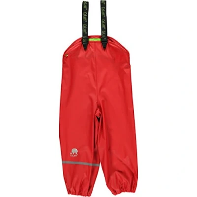 Afbeelding van CeLaVi Regenbroek kind Rood maat 70 (72 80cm)
