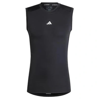 Afbeelding van adidas Performance TECHFIT Compression Training Mouwloos Shirt Heren Zwart XLT