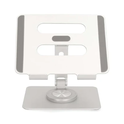Afbeelding van Nedis Tablet Standaard Draai en Kantelbaar Zilver