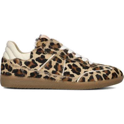 Afbeelding van Fred de la Bretoniere Sneakers laag, Dames, Maat: 40, Light brown Leer