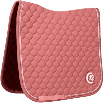 Afbeelding van Kentucky Horsewear Zadeldekje Onion Quilt 3D Logo Dressuur Fuchisa