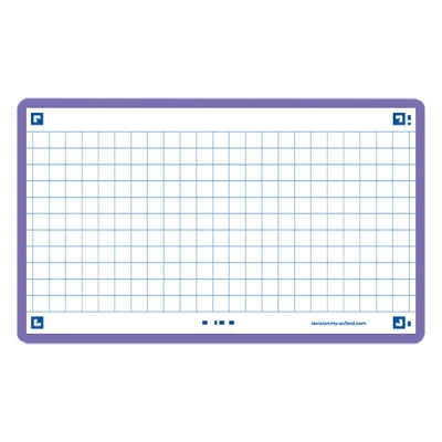 Image de Oxford fiches bristol quadrillées A7 (80 pièces) violet