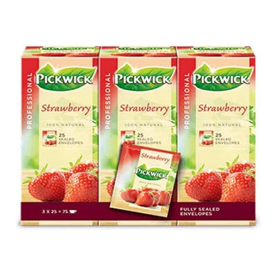 Afbeelding van Pickwick Aardbei 75stuks