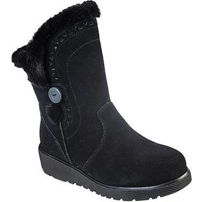 Afbeelding van Skechers Mid Apex Boot W Laser Cut Out Enkellaars Black 36