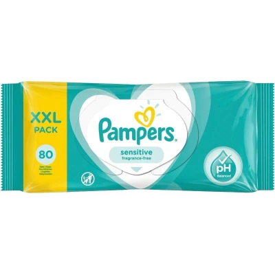 Afbeelding van Pampers Fresh Clean Billendoekjes 80 doekjes 1 x