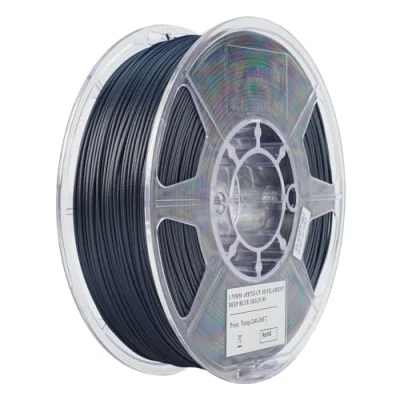 Afbeelding van eSUN ePETG CF Koolstof Blauw Filament 1,75mm 1Kg (PETG, 1.75 mm, 1000 g, Blauw), 3D print filamenten,