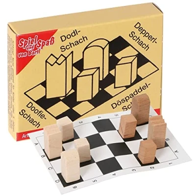 Afbeelding van Bartl 103956 Mini Dodl schaakspel klein cadeau voor vrienden en kennissen
