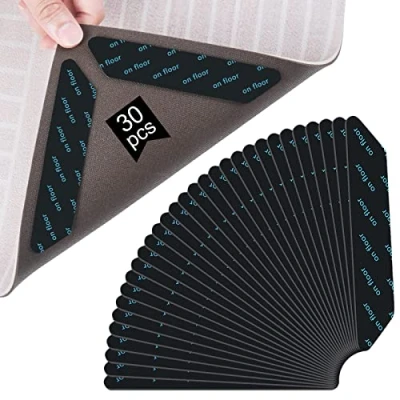Afbeelding van Vicloon Tapijt Grippers, 30 stuks, antislip, voor keuken/badkamer/kantoor