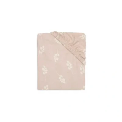 Afbeelding van Jollein Hoeslaken Jersey 40/50x80/90cm Twig Wild Rose