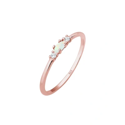 Afbeelding van Elli GEO Vintage Marquise Ring roségoldcoloured, Dames, Maat: 54, Roségold coloured