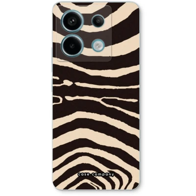 Afbeelding van Case Company® hoesje geschikt voor Xiaomi Poco X6 Arizona Zebra Soft Cover Telefoonhoesje Bescherming aan alle Kanten en Schermrand