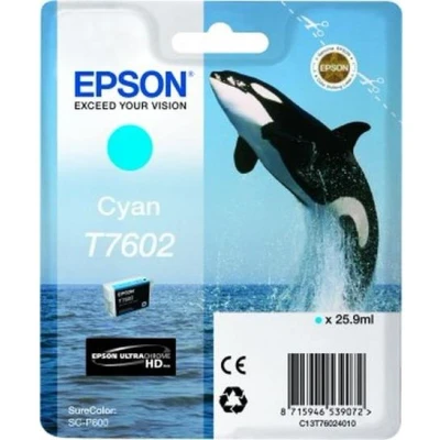 Image de Cartouche Epson Orque T7602 Ultrachrome Cyan