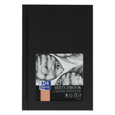 Image de Oxford album à dessin avec couverture rigide A6 (96 feuilles)