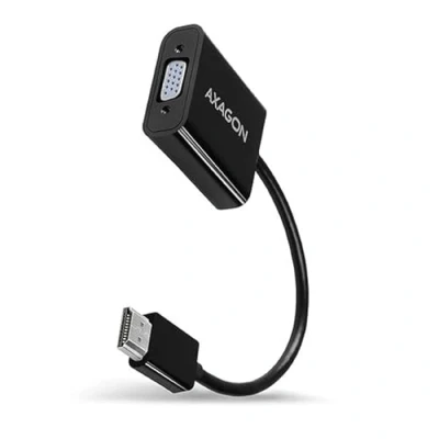 Afbeelding van Axagon RVH VGAN, 0,17 m, HDMI Type A (Standaard), VGA (D Sub), Mannelijk, Vrouwelijk, 3,5 mm (1/8 &quot;)