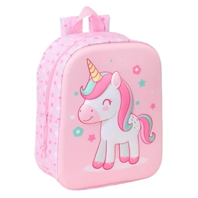 Afbeelding van Kinderrugzak Safta Roze 22 x 27 10 cm 3D