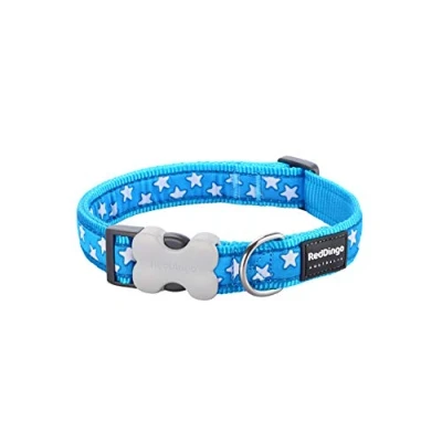 Afbeelding van Dog collar Red Dingo Style Stars (1,2 x 20 32 cm)