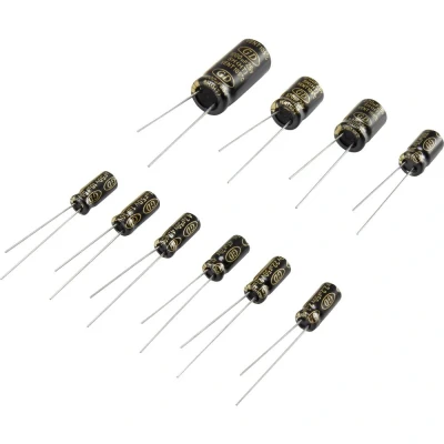 Afbeelding van TRU COMPONENTS Elektrolytische condensator assortiment Radiaal bedraad 25 V, 50 V 120 stuk(s)