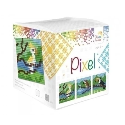 Afbeelding van Pixel kubus Tropische vogels 29016