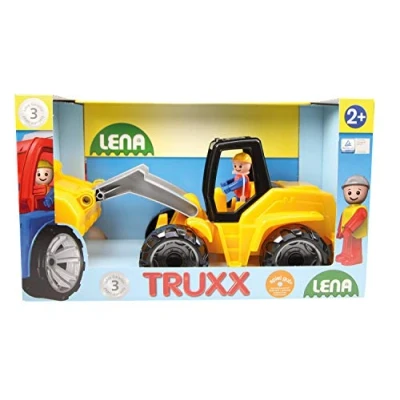 Afbeelding van Lena Bulldozer Truxx Jongens 37 X 16 22 Cm Zwart/geel