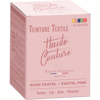 Afbeelding van Textielverf, pastelroze, 350 g, alles in één, klaar voor gebruik kleding en hoogwaardige stoffen