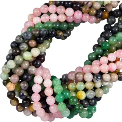 Afbeelding van Kralenmix Natuursteen Kralen (8 mm) Mixed Stones (10 Strengen)