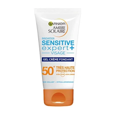 Afbeelding van Garnier Ambre Solaire Sensitive Expert + Face Melting Cream Gel SPF 50+ 50 ml