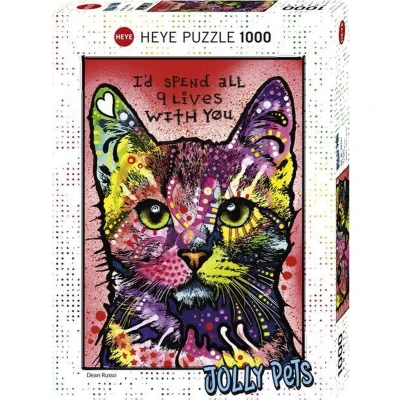 Afbeelding van Heye 9 Lives Legpuzzel 1000 stuk(s) Kunst