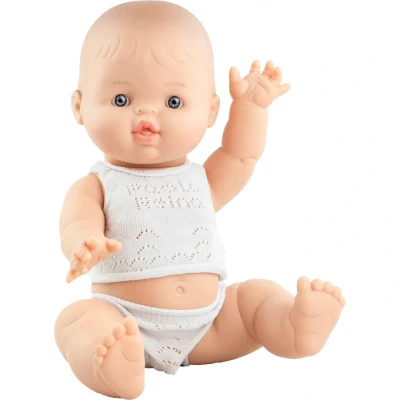 Afbeelding van Paola reina babypop gordi jongen met ondergoed ming 34 cm