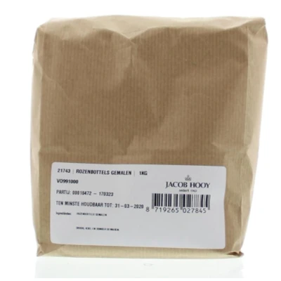 Afbeelding van Jacob Hooy Rozenbottels Gemalen 1kg