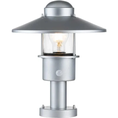 Afbeelding van Elstead Lighting Mini LED Tuin Pilaar Klampenborg 1X E27 Max 60W IP44 (Outdoor) Silver
