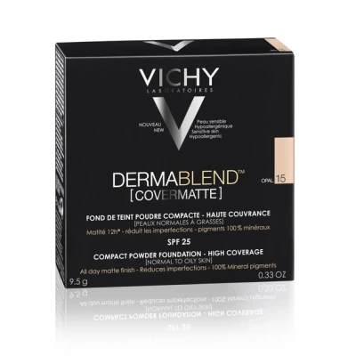 Afbeelding van Vichy Dermablend Covermatte Poeder Foundation 15 Opal