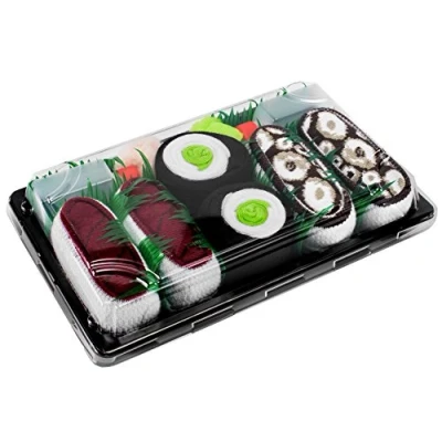 Afbeelding van Rainbow Socks Set van 3 paar Tamago Tonijn Komkommer Maki Sushi sokken, Octopus