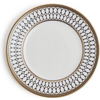 Afbeelding van Wedgwood Renaissance Gold Ontbijtbord 18 Cm Wit