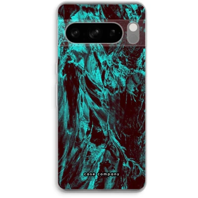 Afbeelding van Case Company® hoesje geschikt voor Google Pixel 8 Pro Ice Age Soft Cover Telefoonhoesje Bescherming aan alle Kanten en Schermrand