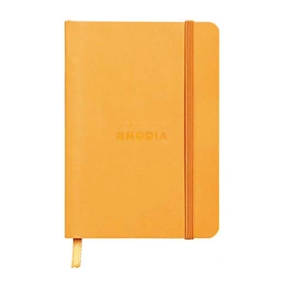 Afbeelding van Rhodiarama Notizbuch Softcover A6 72 Blatt liniert orange