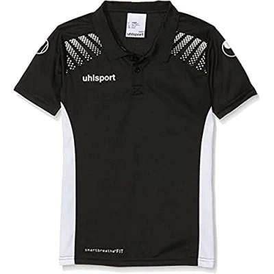 Afbeelding van Uhlsport Goal Polo Shirt Zwart Wit Maat 164