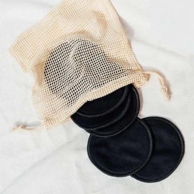 Afbeelding van Betereproducten Herbruikbare Wattenschijfjes 18 Stuks Gezichtsreiniger Wasbare Zero Waste Make Up Remover Duurzaam &amp; Biologisch Gratis Waszakje