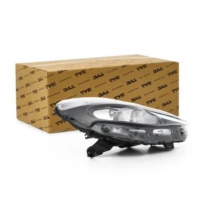 Afbeelding van TYC 20 12051 15 2 Koplampen rechts H7/H7 voor rechtsrijdend verkeer Met elektromotor RENAULT: Clio 3, III Grandtour