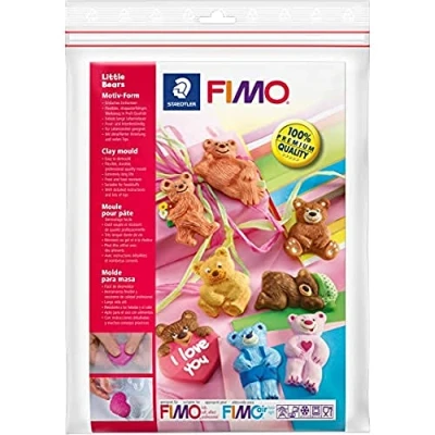 Afbeelding van FIMO kleivorm, kleine beertjes