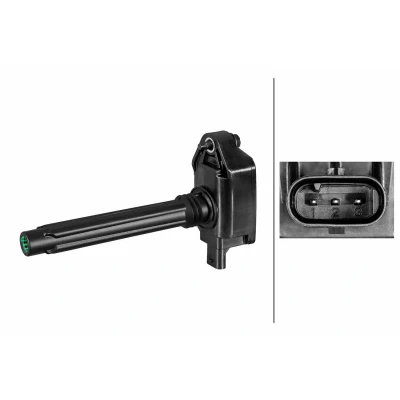 Afbeelding van HELLA 5DA 358 290 091 bobine 3 polig Bougieschacht