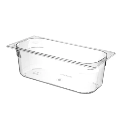 Afbeelding van Hendi IJscontainer Polycarbonaat Transparant 360x165x(H)120mm 807026