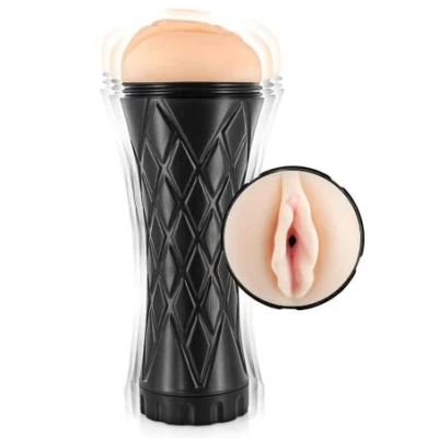 Afbeelding van Real Body Masturbator Cup Vibrerend Vagina