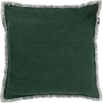 Afbeelding van Dutch Decor BURTO Kussenhoes van gewassen katoen Mountain view 45x45 cm groen