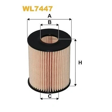 Afbeelding van Wix Filters Oliefilter WL7447