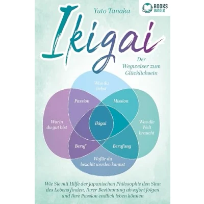 Afbeelding van IKIGAI der Wegweiser zum Glücklichsein: Wie Sie mit Hilfe japanischen Philosophie den Sinn des Lebens finden, Ihrer Bestimmung ab sofort folgen und Ihre Passion endlich leben können