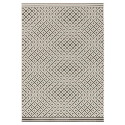 Afbeelding van Buitenkleed Ruiten Verdance Trellis Grijs 160x230 Cm