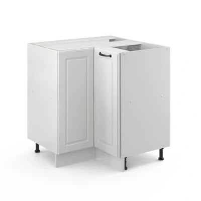 Afbeelding van Vicco Hoekkast R Line, Wit/Wit, 75.6 cm zonder werkblad