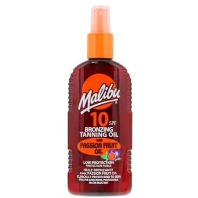 Afbeelding van passievrucht zonnebrand olie spf 10 200ml met bronzer